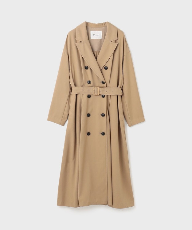 GRACE CONTINENTAL オーバーテーラーコート キャメル