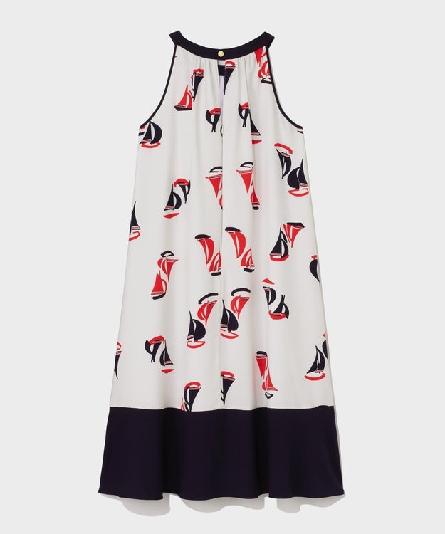 GRACE CONTINENTAL マリンホルタードレス ホワイト