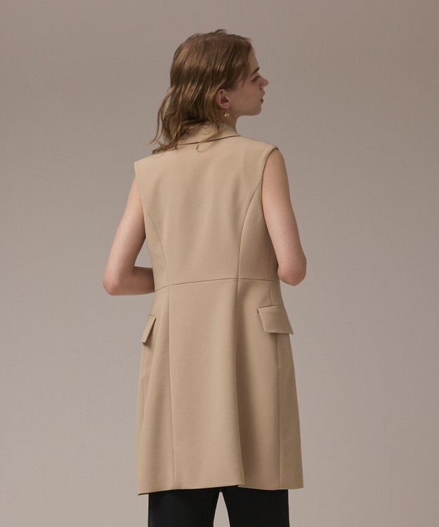 GRACE CONTINENTAL テーラードワンピース ベージュ