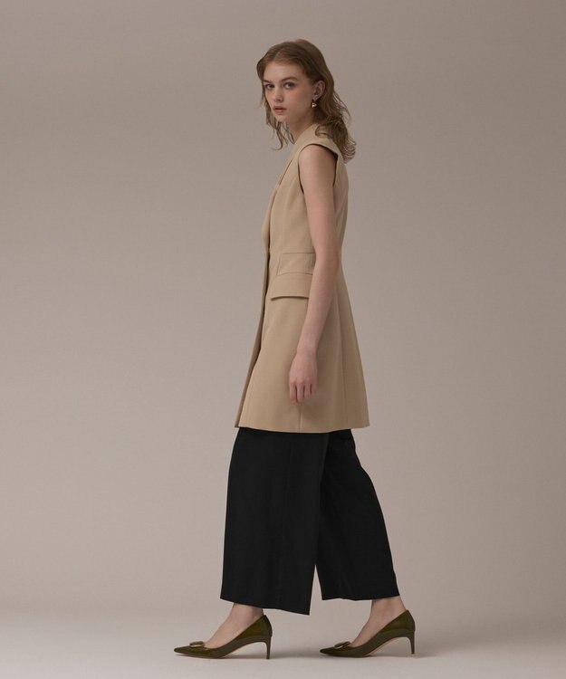 GRACE CONTINENTAL テーラードワンピース ベージュ