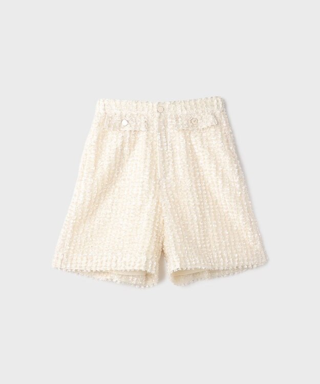 GRACE CONTINENTAL カットジャガードハーフパンツ キナリ