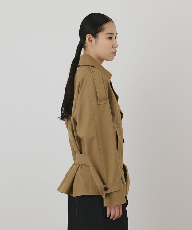 GRACE CONTINENTAL オーバーショートトレンチ ベージュ