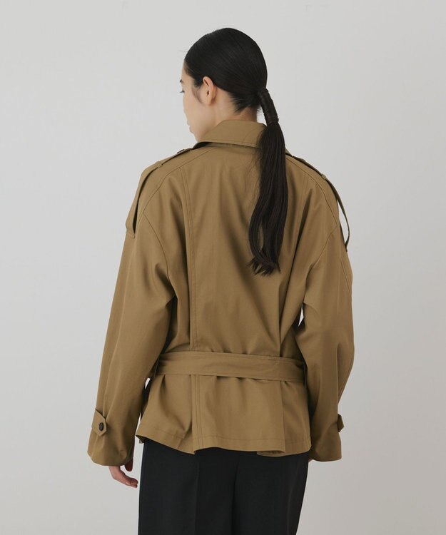 GRACE CONTINENTAL オーバーショートトレンチ ベージュ