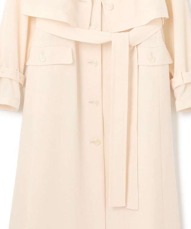 GRACE CONTINENTAL ストレッチスラブ3WAYコート キナリ