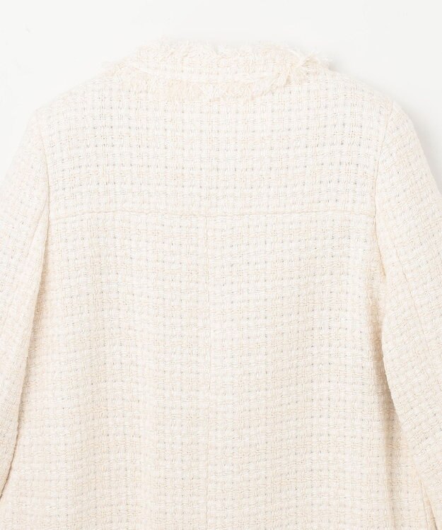 GRACE CONTINENTAL ツイードショートコート キナリ