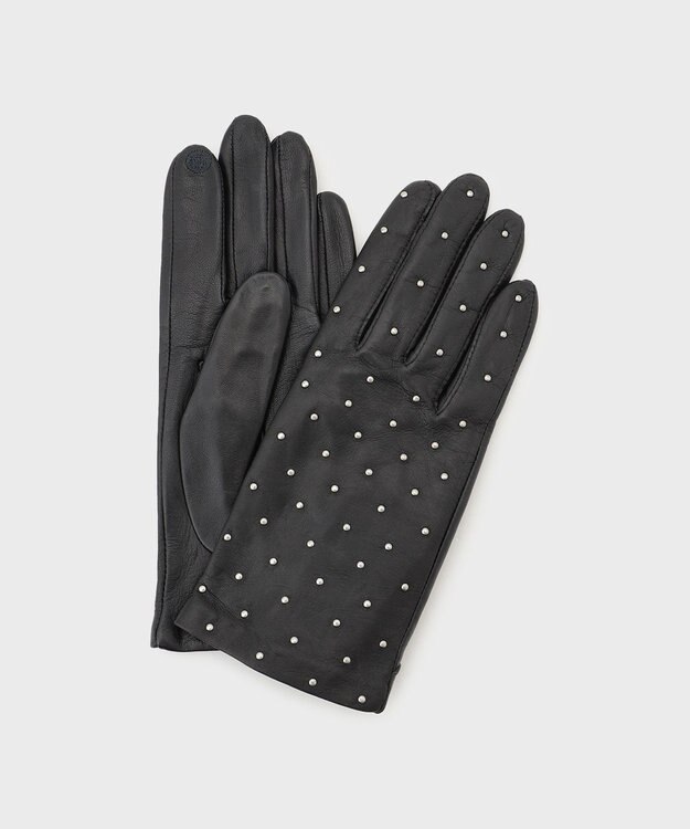 GRACE CONTINENTAL GLOVE STORY スタッズグローブ ブラック