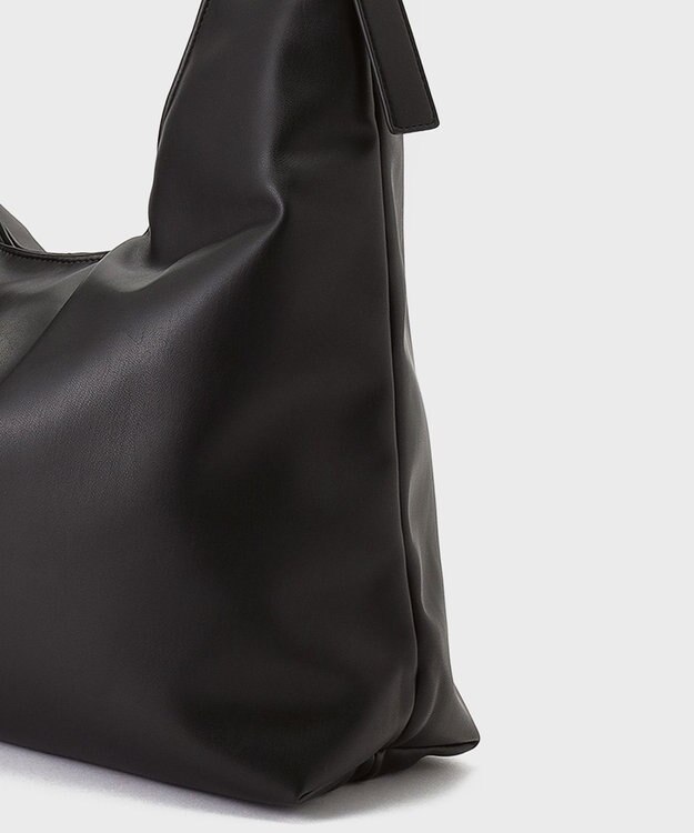 GRACE CONTINENTAL パテッドレザートート ブラック