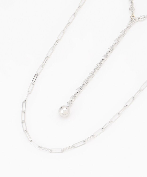 GRACE CONTINENTAL アンカーチェーンネックレス シルバー
