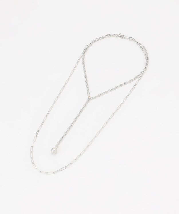 GRACE CONTINENTAL アンカーチェーンネックレス シルバー