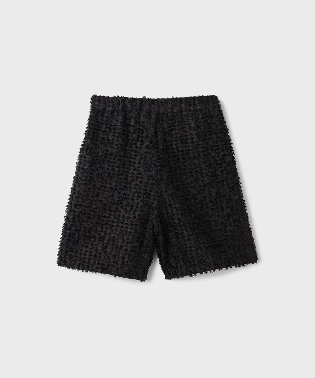 GRACE CONTINENTAL カットジャガードハーフパンツ ブラック
