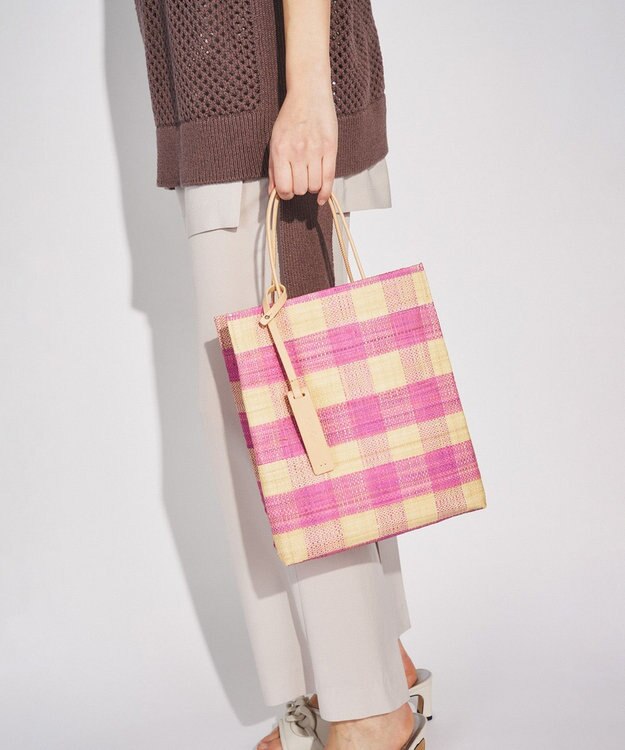 GRACE CONTINENTAL Ele‘Sacトートバッグ2 パープル