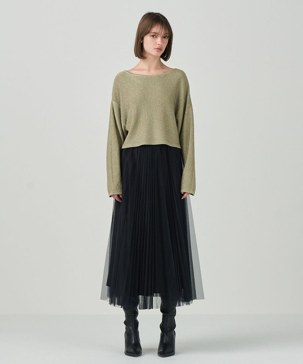 DIAGRAM GRACE CONTINENTAL プリーツスカート チンツプリーツスカート / GRACE CONTINENTAL | GRACE