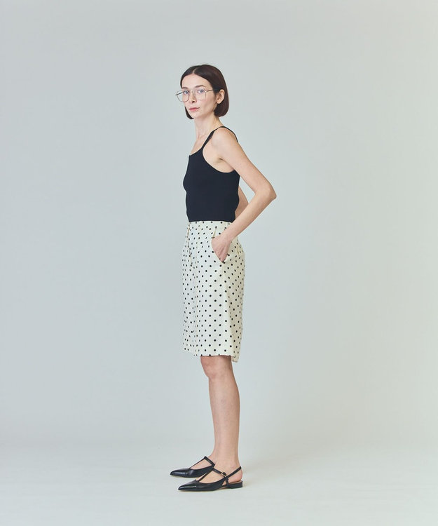 GRACE CONTINENTAL アメスリニットキャミ ブラック