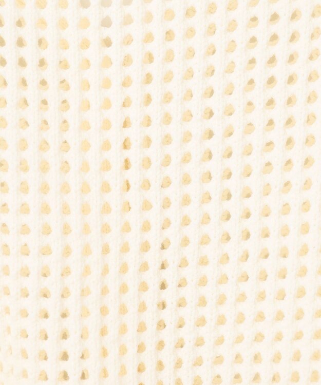 GRACE CONTINENTAL メッシュドルマン2WAYニット ホワイト