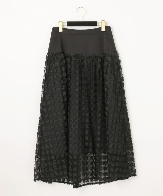 【美品】GRACE CONTINENTAL フラワーラメJQスカート フラワーラメJQスカート / GRACE CONTINENTAL | GRACE