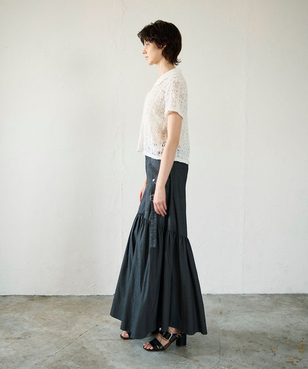 レースカットスキッパートップ / GRACE CONTINENTAL | GRACE