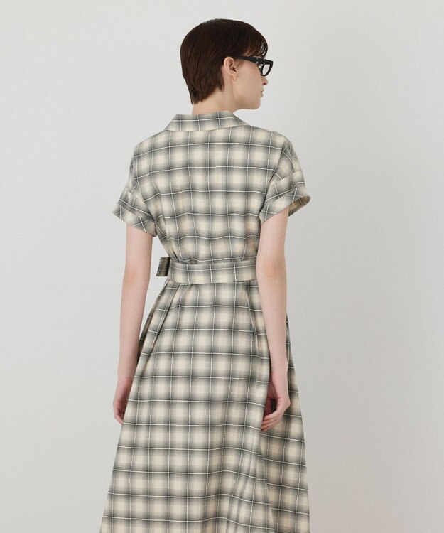 GRACE CONTINENTAL ラップフレアワンピース キナリ