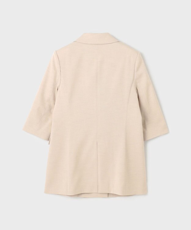 GRACE CONTINENTAL スラブストレッチテーラージャケット ベージュ