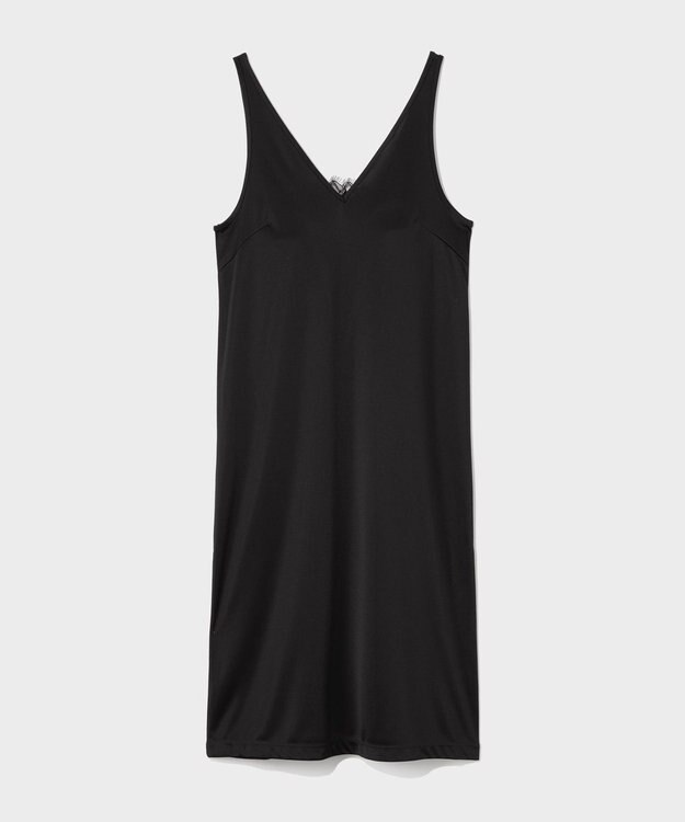 GRACE CONTINENTAL トリアセインナーキャミワンピース ブラック
