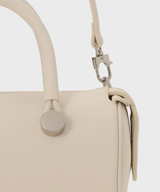 GRACE CONTINENTAL ADD CULUMN DRUM BAG ホワイト