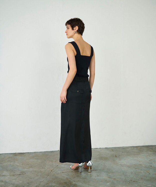 GRACE CONTINENTAL テレコベアトップ ブラック