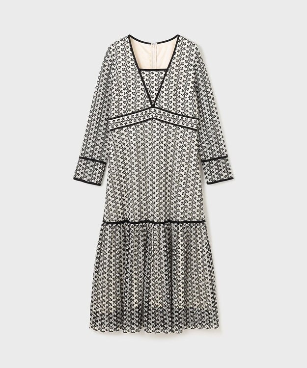 GRACE CONTINENTAL レースロングワンピース キナリ