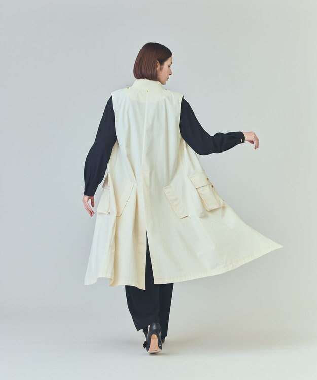 GRACE CONTINENTAL ミリタリー3WAYコート キナリ