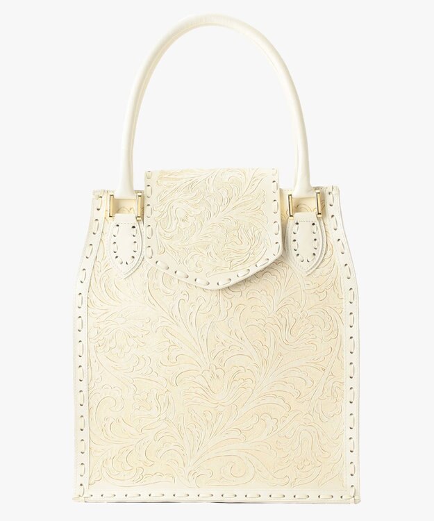 GRACE CONTINENTAL Trapeze bag ホワイト