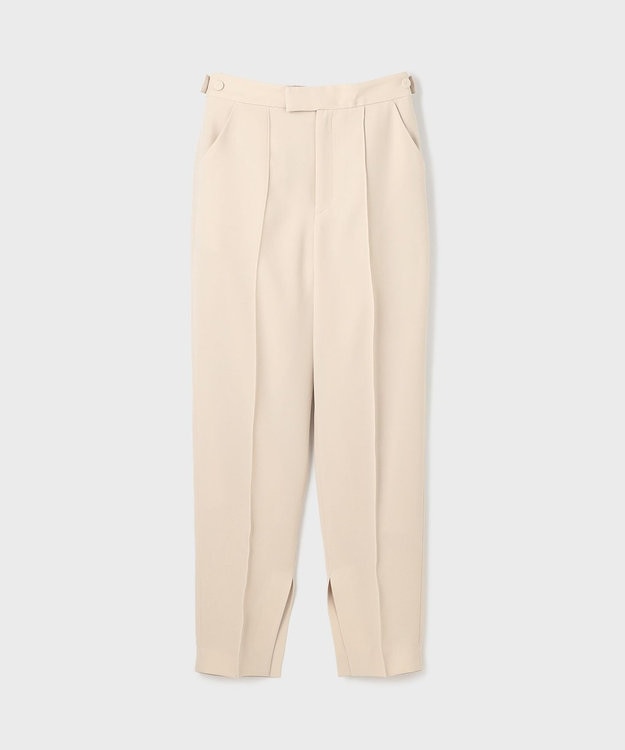 GRACE CONTINENTAL インサイドスリットスリムパンツ ベージュ