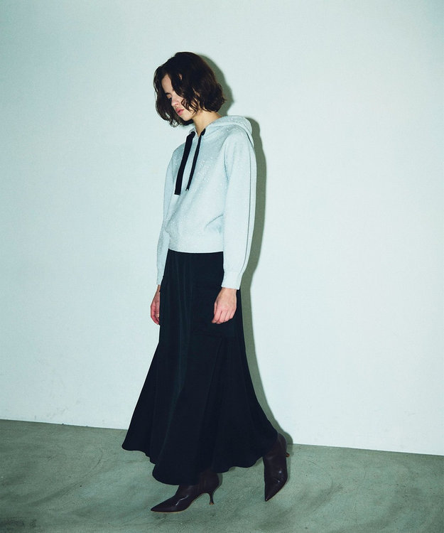 ラメニットパーカー / GRACE CONTINENTAL | GRACE ラメニットパーカー / GRACE CONTINENTAL | GRACE