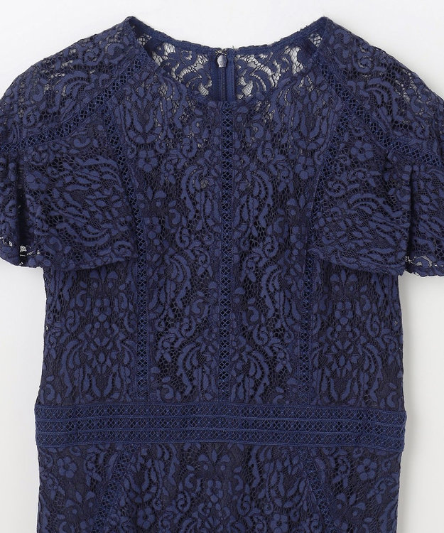 GRACE CONTINENTAL 【オンライン限定ドレス】Cherbourg ネイビー