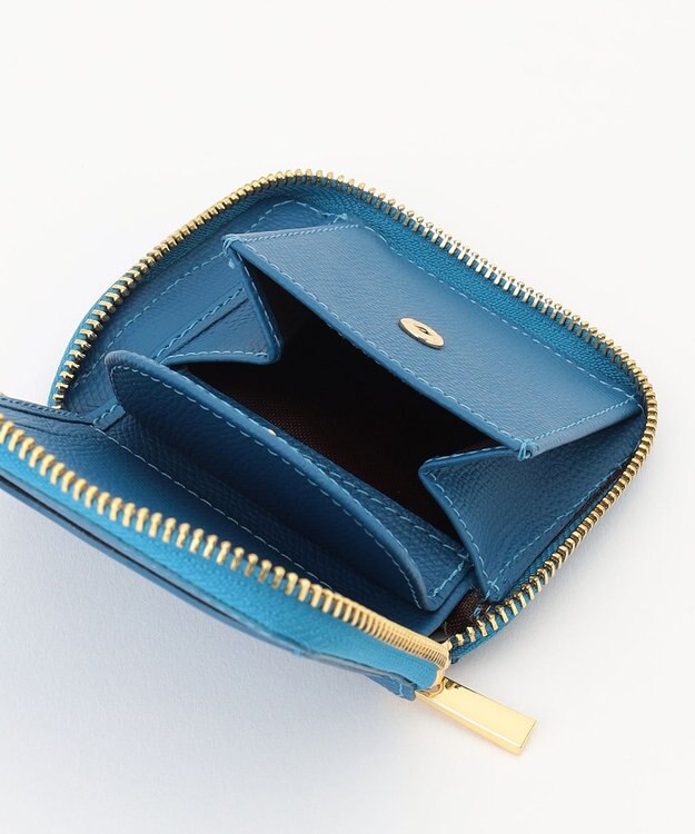 GRACE CONTINENTAL Emboss Wallet ブルー