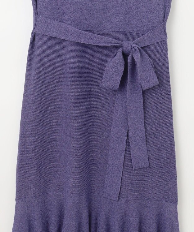 GRACE CONTINENTAL ニットキャミワンピース ブルー