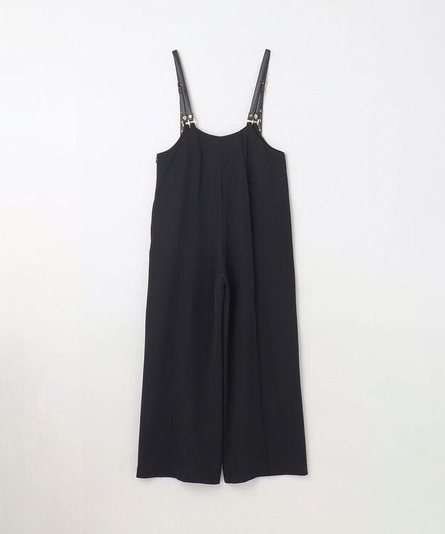 GRACE CONTINENTAL ワイドサロペット ブラック