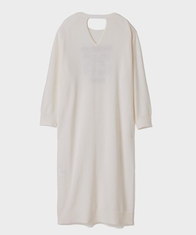 GRACE CONTINENTAL ナンバーモチーフニットワンピース キナリ