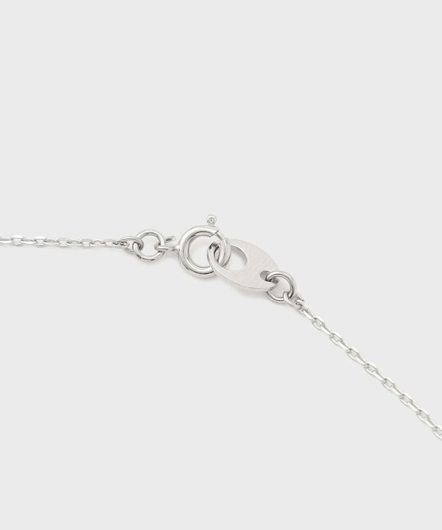 GRACE CONTINENTAL Vシルエットネックレス シルバー