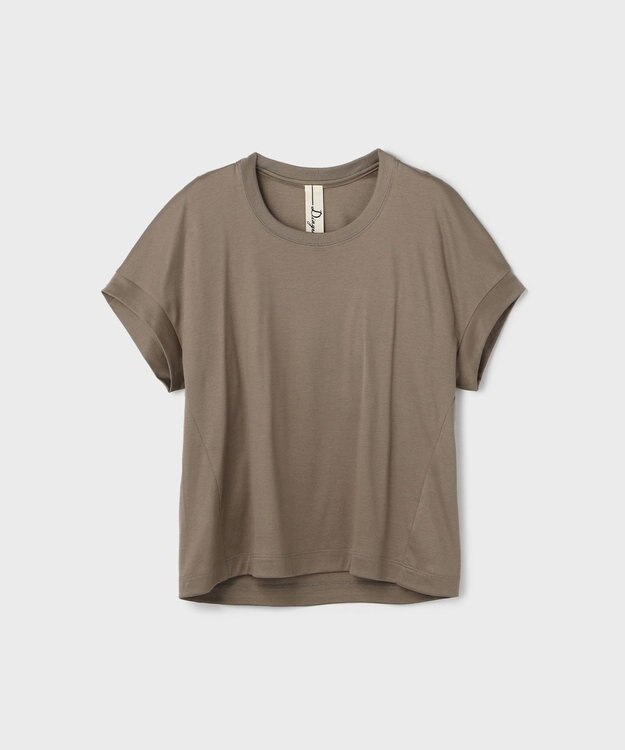 GRACE CONTINENTAL ルーズカットTシャツ ブラウン