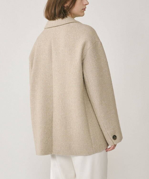 ベイジ BEIGE CAMBON ツイードジャケット グレー4 ヘリンボーンツイードジャケット / GRACE CONTINENTAL | GRACE