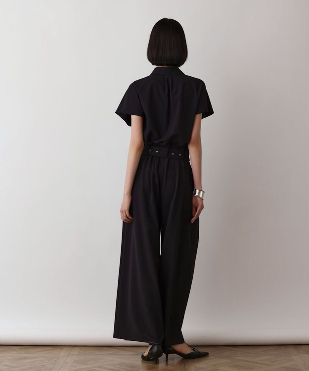 GRACE CONTINENTAL シャツオールインワン ブラック