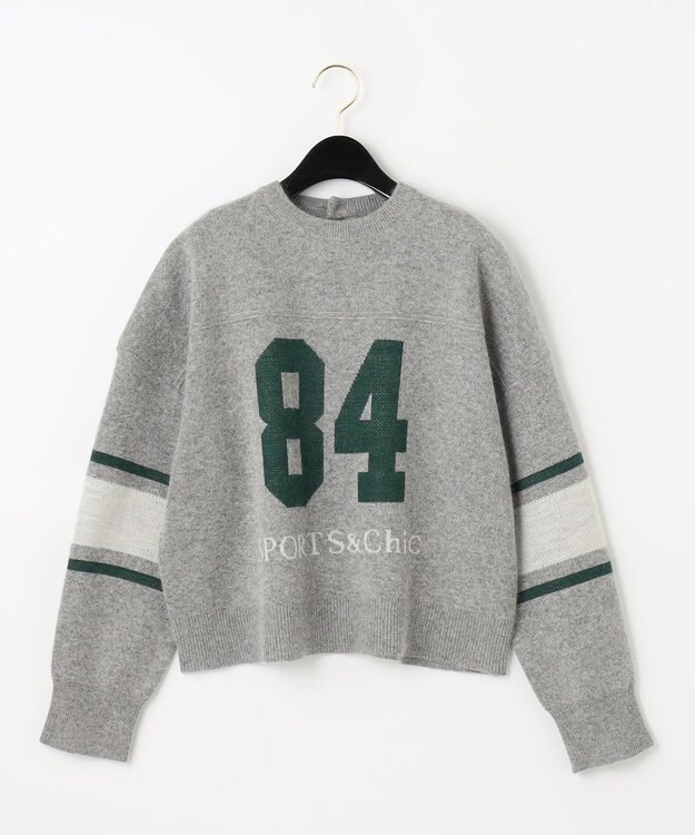 ラガージャガードショートニットトップ / GRACE CONTINENTAL