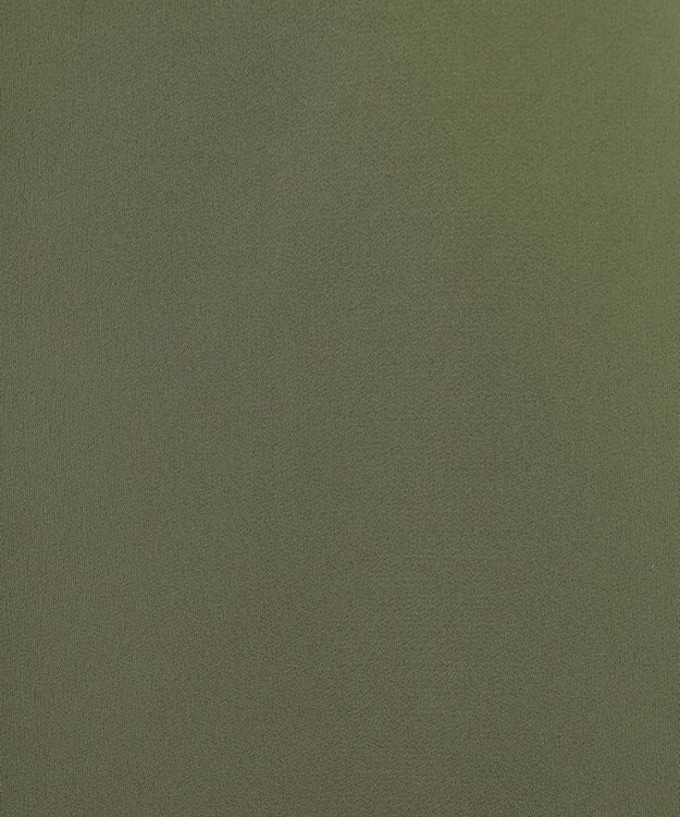 GRACE CONTINENTAL サテンストレートスカート カーキ