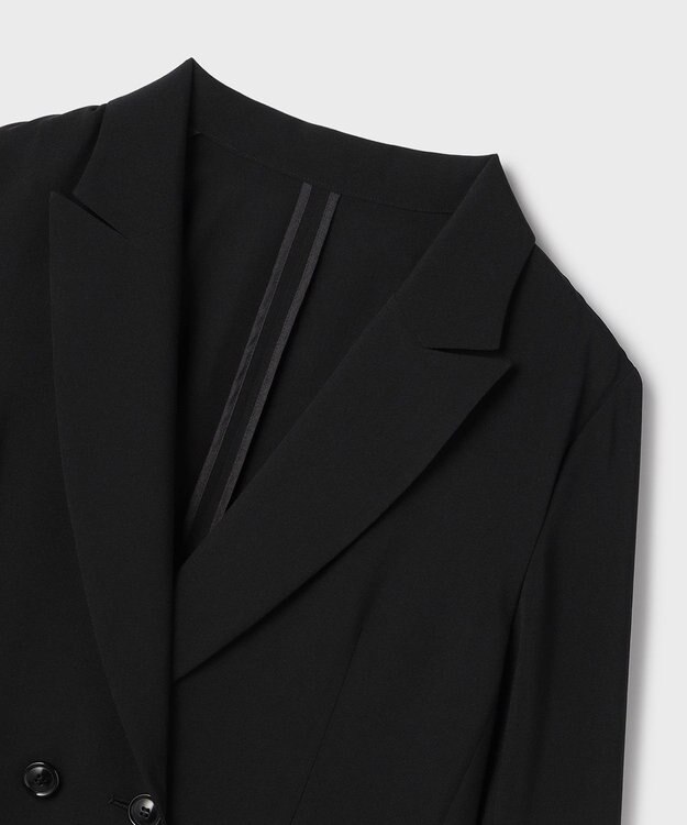 GRACE CONTINENTAL ダブルブレストライトジャケット ブラック