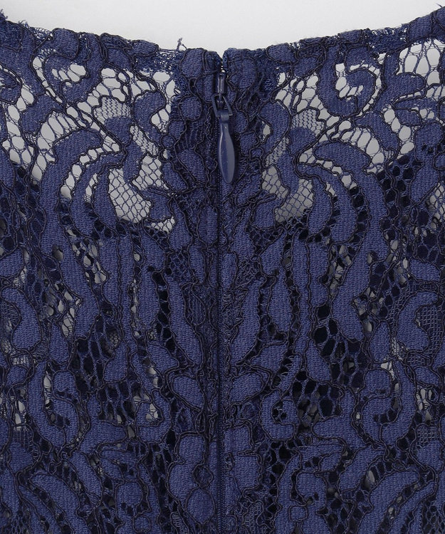 GRACE CONTINENTAL 【オンライン限定ドレス】Cherbourg ネイビー