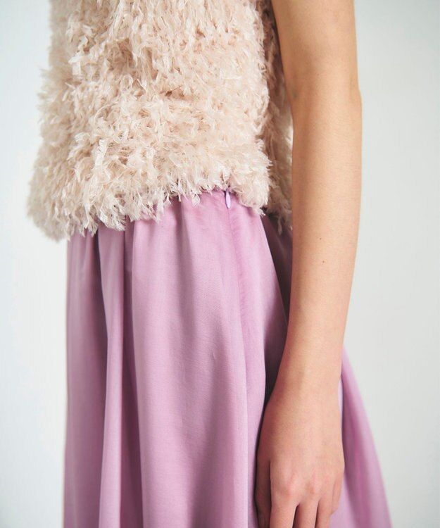 GRACE CONTINENTAL ティアードボリュームスカート ピンク