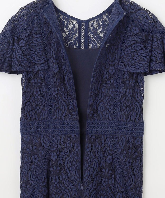 GRACE CONTINENTAL 【オンライン限定ドレス】Cherbourg ネイビー