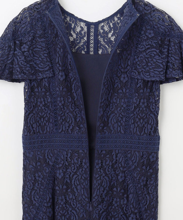 GRACE CONTINENTAL 【オンライン限定ドレス】Cherbourg ネイビー