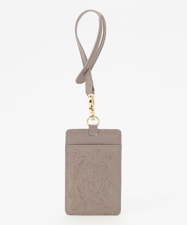 GRACE CONTINENTAL Card case グレージュ