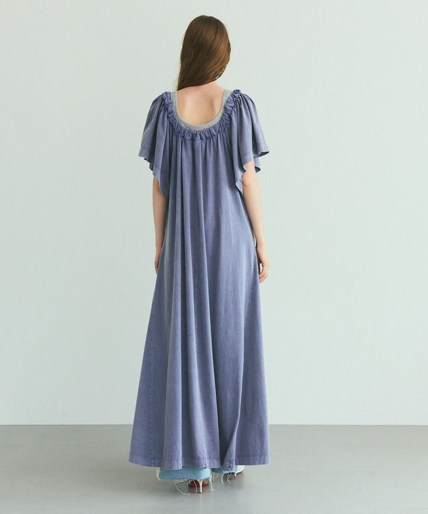 GRACE CONTINENTAL ピグメントワンピース ブルー