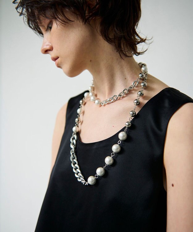 GRACE CONTINENTAL MOY paris Noah ネックレス シルバー