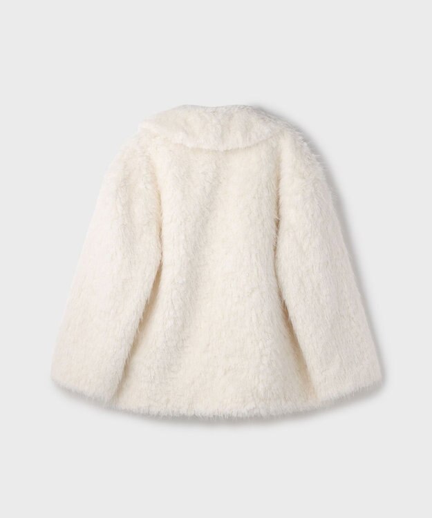 GRACE CONTINENTAL フェイクファーPコート キナリ